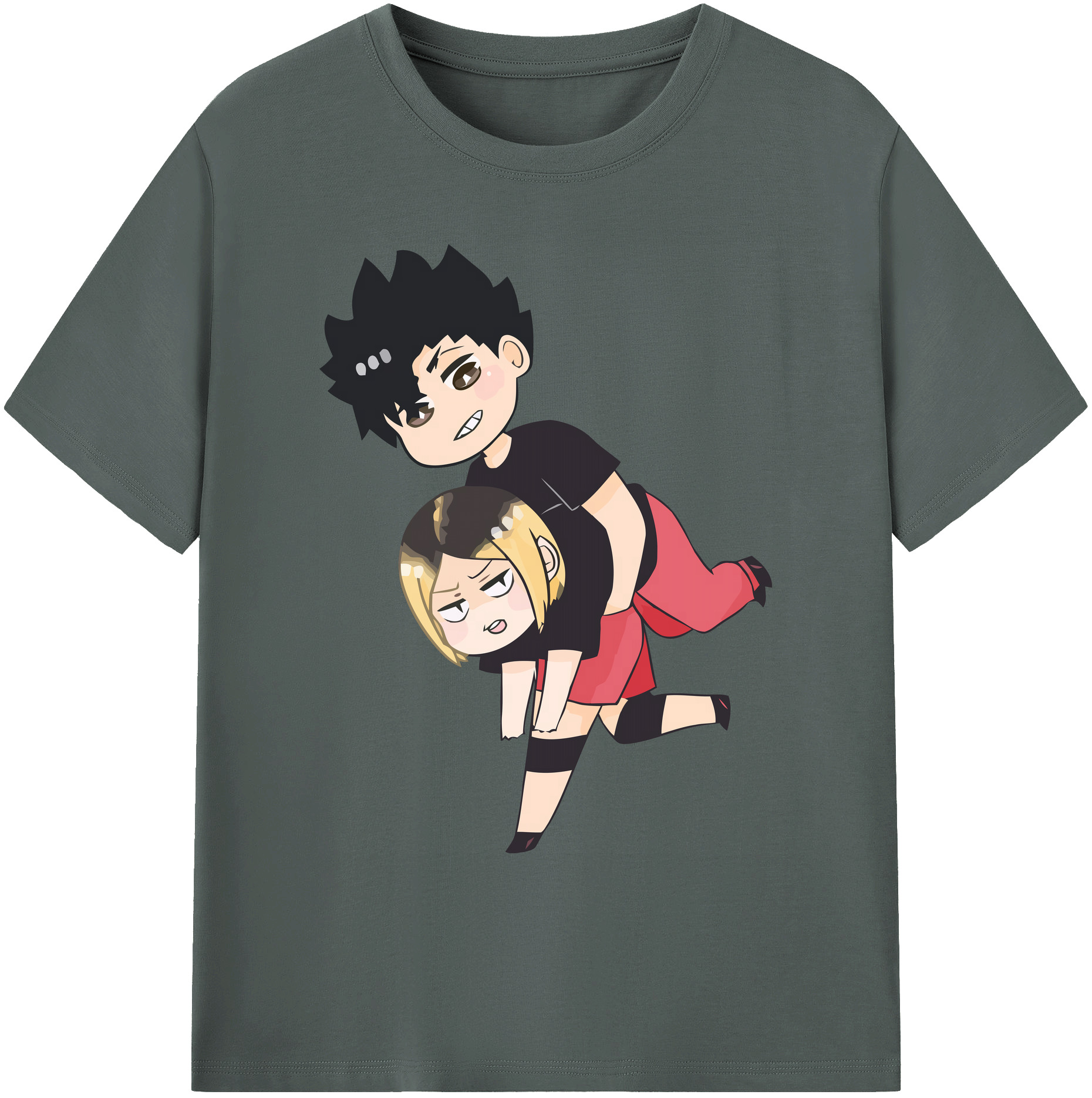 （画像用） ハイキュー!! Haikyu!! 綿100％ メンズ半袖Tシャツ｜肌触りやわらか＆通気性